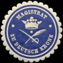 Siegelmarke Magistrat zu Deutsch Krone W0310460
