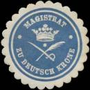 Siegelmarke Magistrat zu Deutsch Krone W0385153